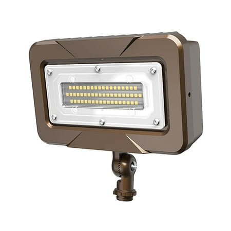 

Lumipro LM Series LED Flood Light 50W 6250lm 2700K~6000K 1/2 Knuckle Mount Bronze/Black cETLus DLC Premium 10 yr warranty