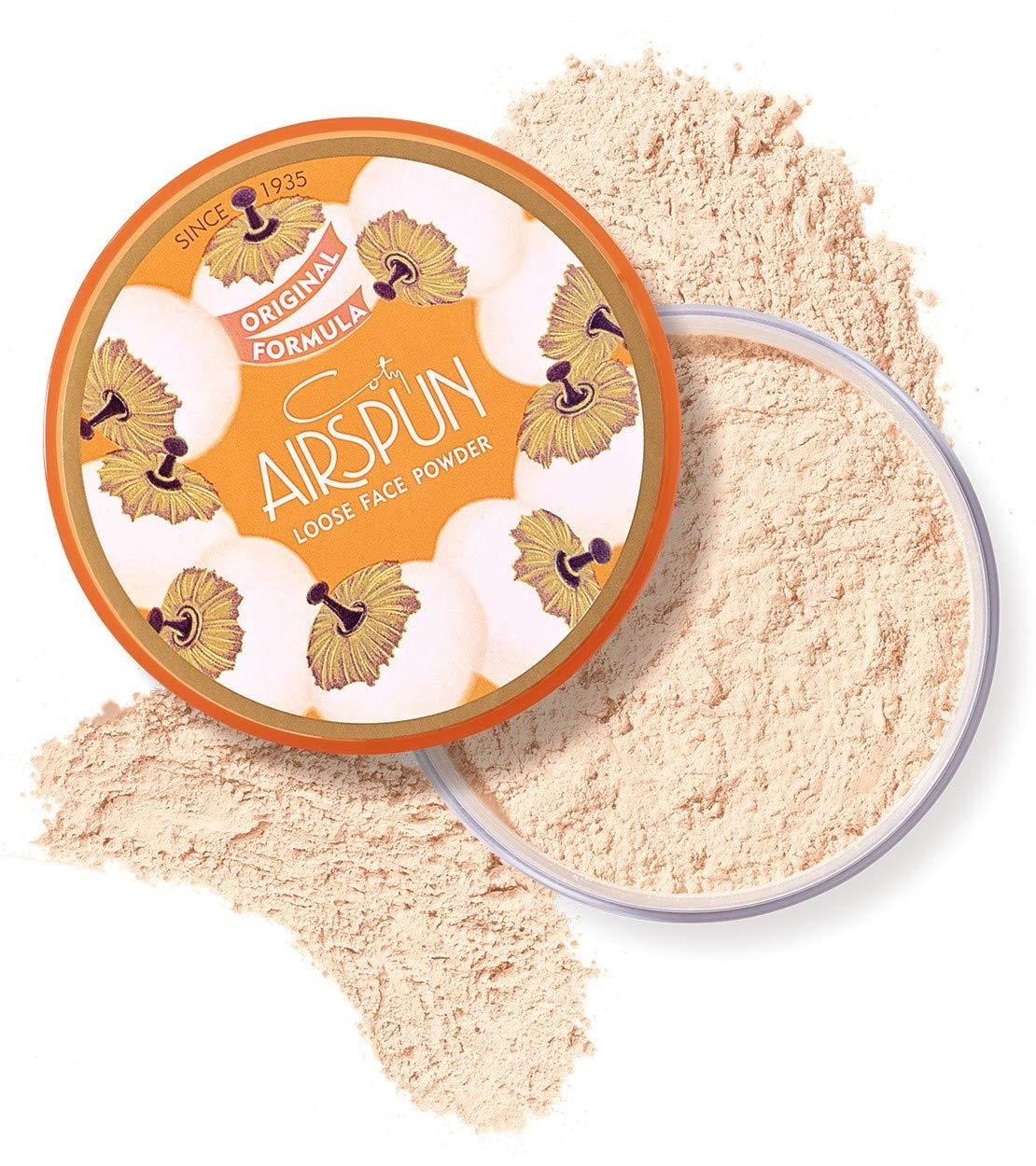 Coty Airspun Loose Face Powder 2.3 oz. Translucent Tone Loose Face for Makeup or as Foundation, Lightweight, Lasting,Pack of 1 Pack of 1 - Walmart.com