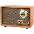 thumbnail image 3 of Victrola Retro Wood Bluetooth FM/AM Radio with Rotary Dial, 3 of 4