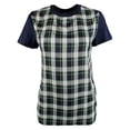 thumbnail image 3 of Women's Plus Plaid Panel Shirt-N-1X, 3 of 4