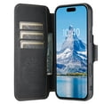 thumbnail image 6 of Dteck for iPhone 16 Pro Max Case Detachable Wallet Case with Card Holder, 2 in 1 Pu Leather Flip Folio Stand Shockproof Phone Cover 6.9 Inch 2024,Black, 6 of 8