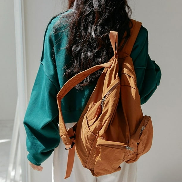 Nylon Shoulder Bag Versatile Lightweight Unisex for Sports/Travel