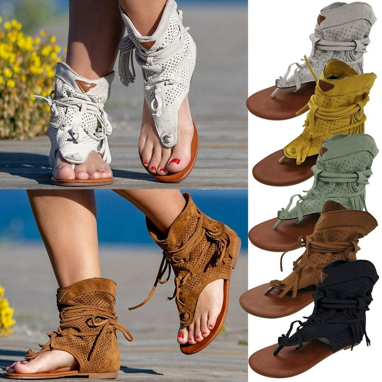 Boho chic store gladiator sandals