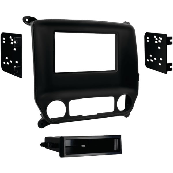 Metra 99-3014G 2014 & Up Chevrolet Silverado 1500/GMC Sierra 1500 Iso-/Double-Din Installation Kit