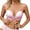 Pink, variant on ,Women's Deep V Neck Strapless Bras Sexy Seamless Front Drawstring Closure Push up Bralettes Breathable Padded Removable Comfy Tube Top Black 75AB