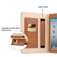 thumbnail image 5 of GSA Folio Flip CC Wallet Case For Apple iPad Pro 9.7" , Brown A1673, A1674 A1675, 5 of 5