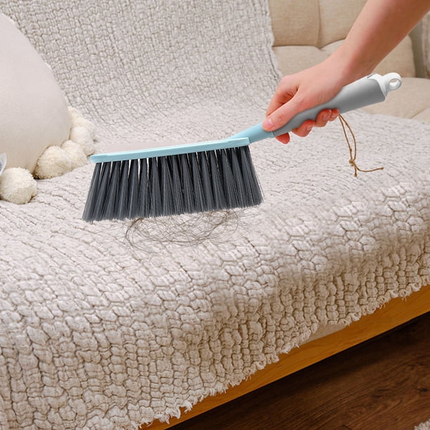 Puntoco-cepillo para barrer cama, cepillo para cama suave con mango largo para el hogar, cepillo para quitar mantas de sofá, pequeño, suministros de limpieza para el hogar