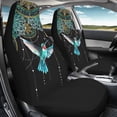 thumbnail image 2 of chaqlin 2 PCS Car Seat Covers Hummingbird Vehicle Front Seat Protector Boho Mandala Auto Cushion Cover Universal Fit for SUV Truck Sedan, 2 of 5