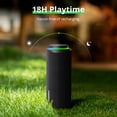 thumbnail image 3 of Tronsmart T8 Portable Bluetooth 5.3 Speaker, 40W 360° Surround Deep Bass, TWS, Custom EQ & RGB, IPX7 Waterproof, 18H for Outdoor - Black, 3 of 13