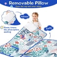 thumbnail image 3 of Pioneer Flower Floral Print Pattern Toddler Nap Mats for Kids Preschool,Sleeping Mat Bag or Kids,Toddler Sleeping Bag,Toddler Nap Mat or Daycare, 3 of 6