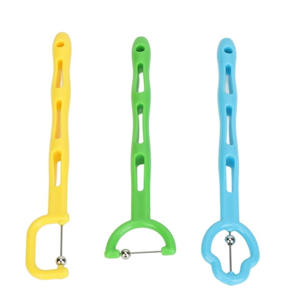 Tongue Tip Exercise Tool, Multi Functional 3Pcs Tongue Trainer for Children for Oral Muscle