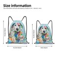 thumbnail image 2 of Lukts A Funny Little Dalmatian Puppy Pattern Drawstring Backpack Bag Sport Gym Sackpack,String Backpack Sport Bag Sack,Cinch Tote Gym Backpack-Small, 2 of 6