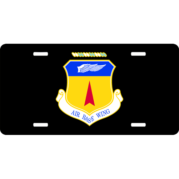 U.S. Air Force 36th Air Base Wing License Plate