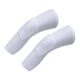 thumbnail image 1 of Greeniant 2 unids/set de suministros de fútbol, ​​rodilleras anticolisión para mejorar el rendimiento y prevenir lesiones, suministros de Ropa Deportiva, Zapatos rodilleras blancas S, 1 of 6