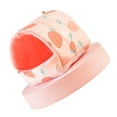 thumbnail image 3 of Nido De Hámster Suave Cálido Transpirable Lindo Algodón Pequeña Hamaca para Mascotas Cama para Planeadores De Azúcar Osos Dorados Loros 8x8cm / 3.1x3.1in Fresa Rosa, 3 of 5