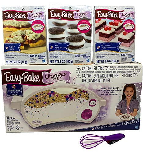 Mojo Stuff Galore Mojo's Children's Easy to Bake Oven Mixes Cakes and Cookies Ultimate Baking Supplies Super Pack Net Wt 7.4 oz Play Toy Oven 3 Pack Refill