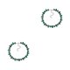 thumbnail image 4 of Minnieouse Gargantilla en forma de gota de agua de cristal de lujo Colgante de cristal Collar de adorno de cuello elegante para compromiso Verde Verde 2piezas, 4 of 6