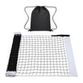 thumbnail image 1 of Regulación de red de pickleball portátil de 22x3ft para cada condiciones climáticas de diseño plegable Neta de deportes livianos para patio trasero, 1 of 8