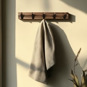 Mainstays 20.5 5 Hook Collapsible Wood & Metal Hookboard