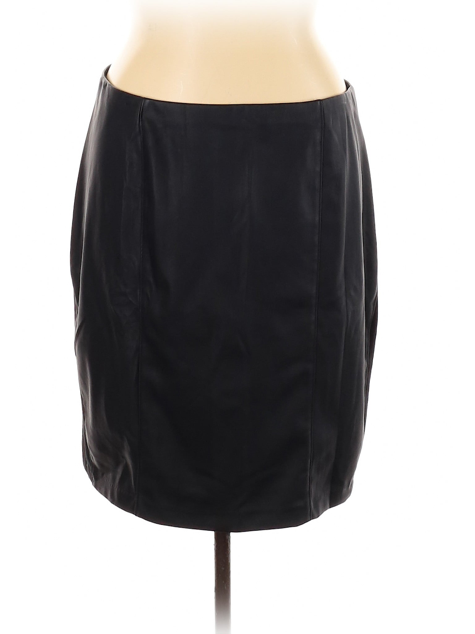 Ellen Tracy - Pre-Owned Ellen Tracy Women's Size XL Faux Leather Skirt ...