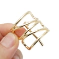 thumbnail image 4 of Unique Bargains 1 Pc Ponytail Buckle Hair Clip Hollow U-shaped Hair Ponytail Cuff for Women Gold Tone, 4 of 5