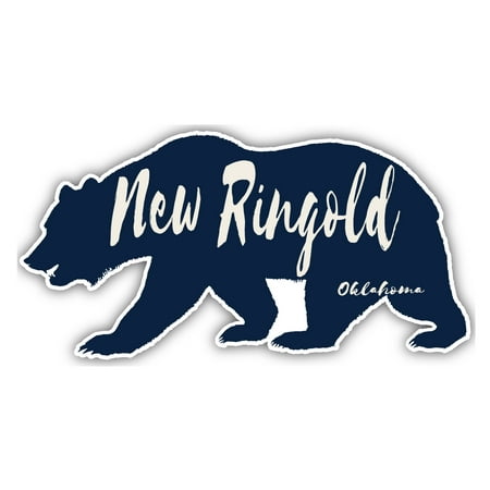 

New Ringold Oklahoma Souvenir 3x1.5-Inch Fridge Magnet Bear Design