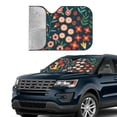 thumbnail image 3 of Kdxio Berries and Flowers Print Front Windshield Sun Shade,Folding Auto Sunshade for Car Truck SUV-Medium, 3 of 7