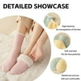 thumbnail image 5 of LDU Women's Warm Crew Socks, Plush Lined Mid Calf Socks for Ultimate Comfort and Daily Wear, 6 Pairs, 5 of 8