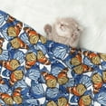 thumbnail image 2 of Sigee Colorful Butterfly1 for Pet Blanket for Dog Cat Puppy Blanket Cat Blankets for Small and Medium Pets-Small, 2 of 8