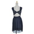 thumbnail image 2 of Fashion Womens Pretty Black Sleeveless Elegant Semi Formal Cocktail Dress, 2 of 2
