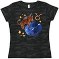 thumbnail image 3 of Inktastic Taurus Constellation Zodiac Sign Illustration Women's T-Shirt, 3 of 5