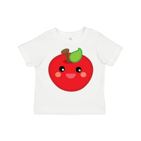 

Inktastic Smiling Apple Gift Toddler Boy or Toddler Girl T-Shirt