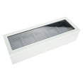 thumbnail image 4 of 5 Grids Watch Display Case with Transparent Glass Cover, Stoving Varnish Technology for Home Use, 4 of 7