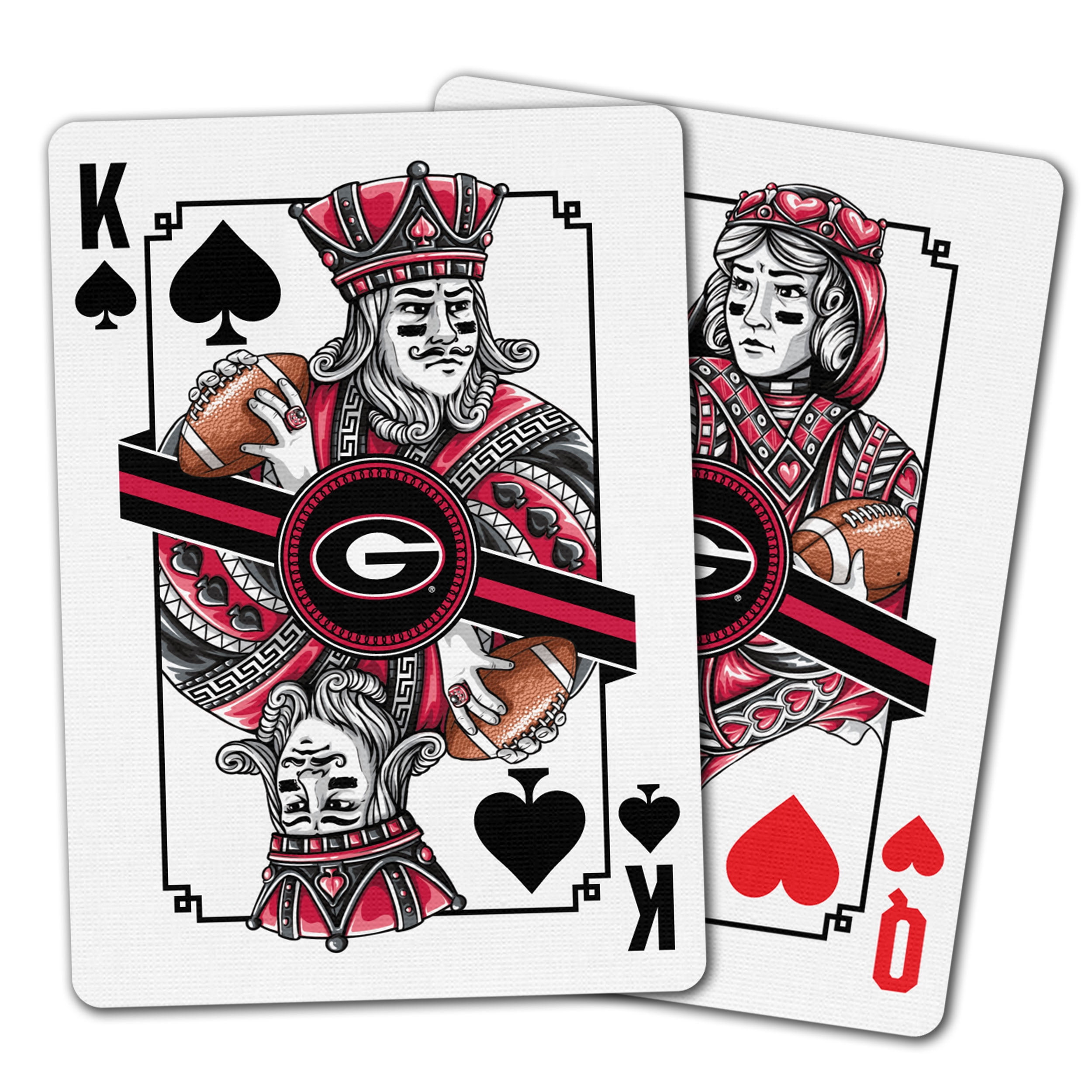 YouTheFan NCAA Georgia Bulldogs Classic Series Playing Cards