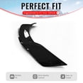 thumbnail image 2 of Ikon Motorsports Trunk Spoiler Fits 2009-2015 Infiniti G37 G25 Q40 Sedan, R Style Gloss Black ABS Plastic Add-on Rear Trunk Lid Spoiler Wing, 2 of 8