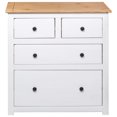 thumbnail image 5 of vidaXL Buffet Blanc 80x40x83 cm Pin Gamme Panama, 5 of 5