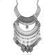 thumbnail image 1 of Sonducket Gargantilla de cuello grande Vintage, fiesta de vacaciones, aniversario, cumpleaños, boda, compromiso, trabajo, citas, joyería Ropa, zapatos y accesorios Miscelánea Plata antigua Sonducket AP014597-01, 1 of 6