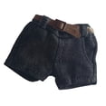 thumbnail image 4 of Pantalones Cortos 1/12 Perfecl Ropa de Figura Femenina para Muñecas de 6 Negro, 4 of 8