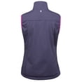 thumbnail image 3 of Women's Lightweight Softshell Vest, Windproof Sleeveless Jacket for Running Hiking Travel, Purple M, 3 of 7