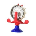 thumbnail image 2 of Cat Treat Dispenser Toy para gato, gatito. Perro, entrenamiento de cachorros no slip dog de alimentos lento alimento automático alimentador lento Rojo azul, 2 of 8