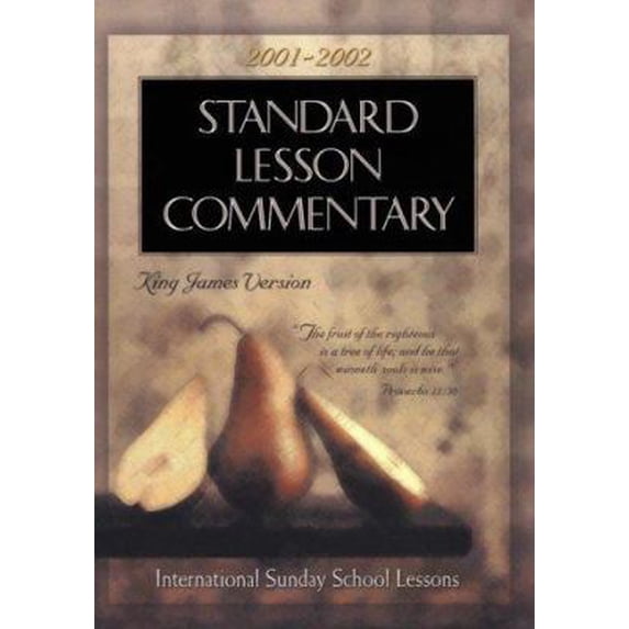 Pre-Owned Standard Lesson Commentary 2001-2002: International Sunday School Lessons King James Version (Paperback) 0784711585 9780784711583