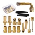 thumbnail image 1 of Volkmi 1 set Bicycle Valve Adapter Kit Bicycle Valve Manifold Valve Adapter SV AV DV Bicycle Pump Adapter + Extension Rod Kit, 1 of 9