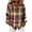 Red #1, variant on Luivaraty Womens Flannel Plaid Shirts Long Sleeve Blouse Soft Fashion Casual Button Down Lapel Outwear Tops,S-2XL