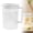 White, variant on pitcher with lid Half Gallon Pitcher with Lid,60 oz Beverage Juice Drink Containers,BPA-Free Plastic Water Jug for Hot/Cold Ice Tea Kettle Transparent,Orange 1750ml