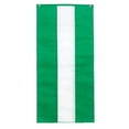 thumbnail image 1 of St. Patrick’s Day Cotton Pull Down Banner By Old Glory Bunting. 3 Stripe Green and White Irish Banner - 18" x 12'. Free Shipping Available!, 1 of 1