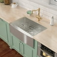 thumbnail image 7 of Kichae 33 Inch Farmhouse Apron Front Kitchen Sink 16 Gauge Stainless Steel Single Bowl, 7 of 7