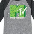thumbnail image 3 of MTV - MTV Christmas Tree - Toddler & Youth Raglan Graphic T-Shirt, 3 of 5