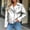 Silver, variant on Women's Metallic Faux Leather Moto Biker Jacket Holographic Shiny Zipper Up Party Jackets with Zipper Pockets Blue