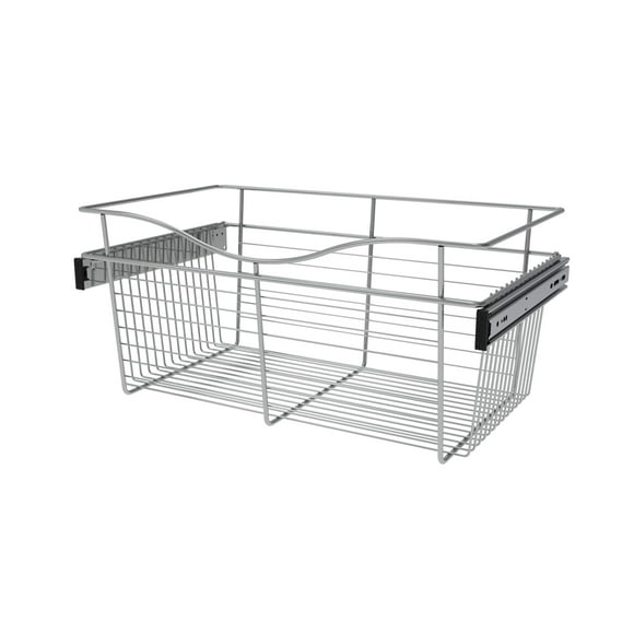 Rev-A-Shelf 24" W Closet Basket for Custom Closet Systems