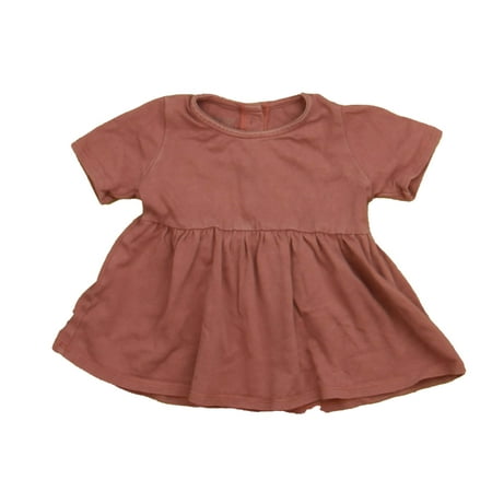 

Pre-owned Woodmouse & Thistle Girls Mauve Short Sleeve Shirt size: 18-24 Months